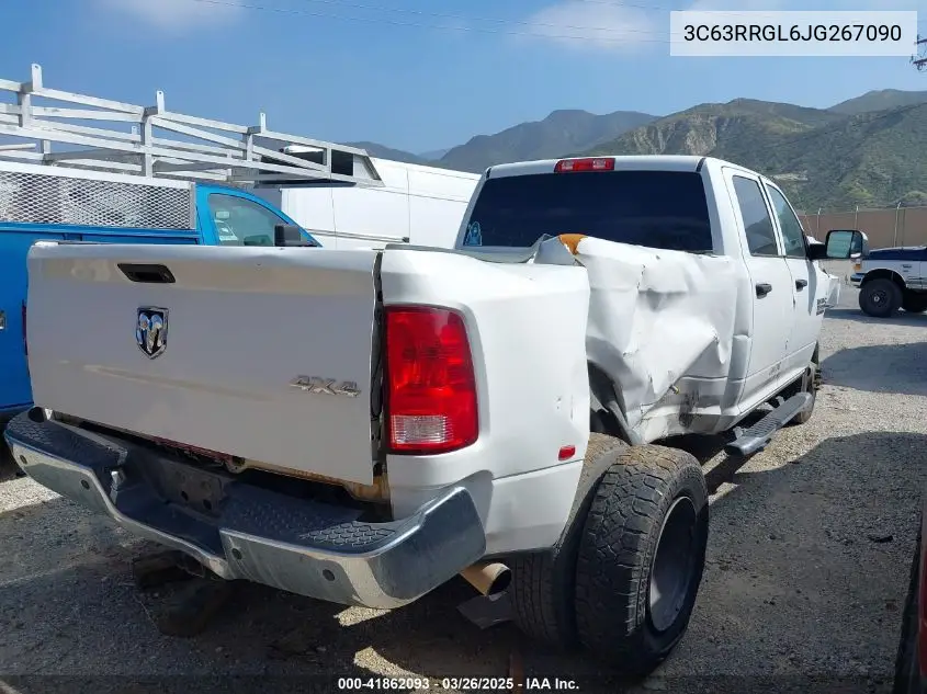 2018 Ram 3500 Tradesman VIN: 3C63RRGL6JG267090 Lot: 41862093
