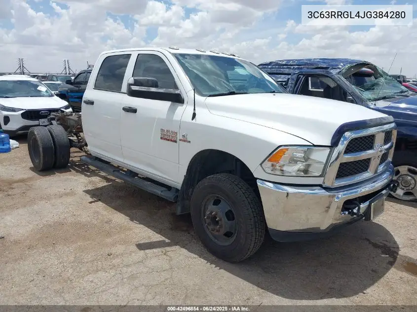 2018 Ram 3500 Tradesman VIN: 3C63RRGL4JG384280 Lot: 42496854