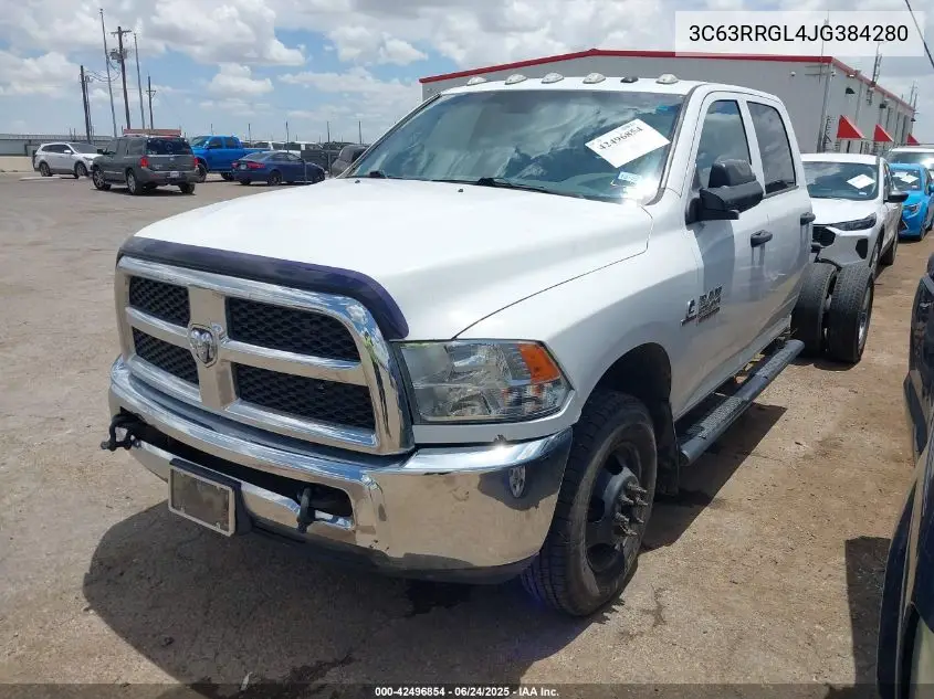 2018 Ram 3500 Tradesman VIN: 3C63RRGL4JG384280 Lot: 42496854
