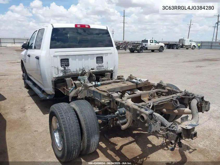 2018 Ram 3500 Tradesman VIN: 3C63RRGL4JG384280 Lot: 42496854