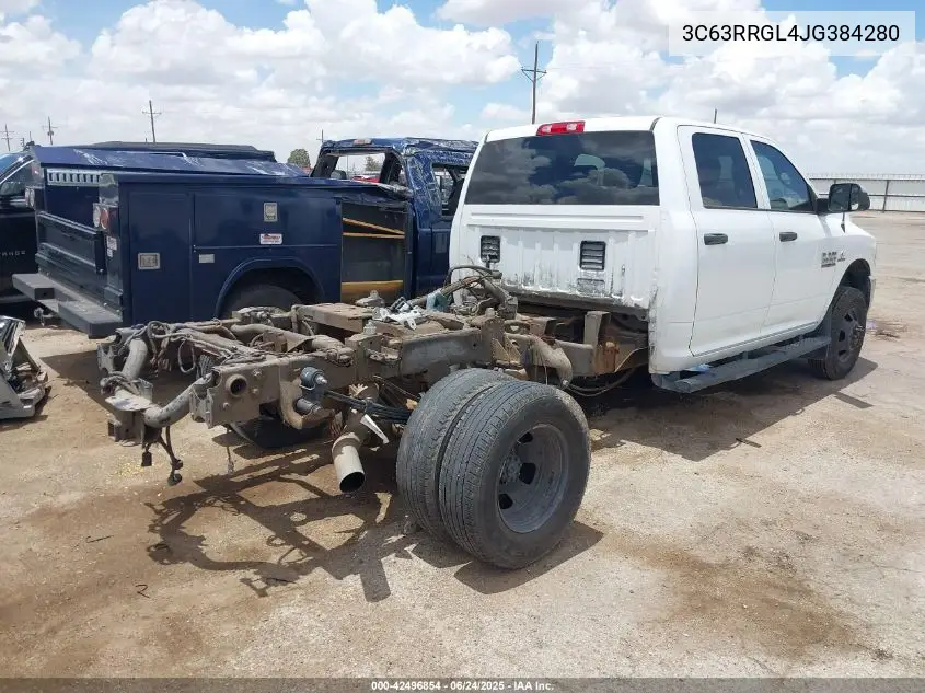 2018 Ram 3500 Tradesman VIN: 3C63RRGL4JG384280 Lot: 42496854