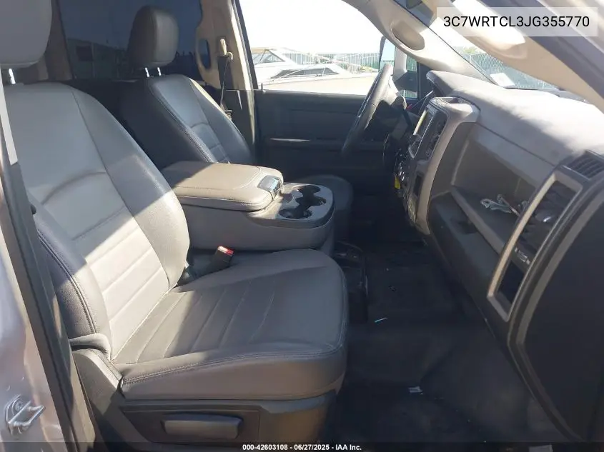 2018 Ram 3500 Tradesman/Slt/Laramie VIN: 3C7WRTCL3JG355770 Lot: 42603108