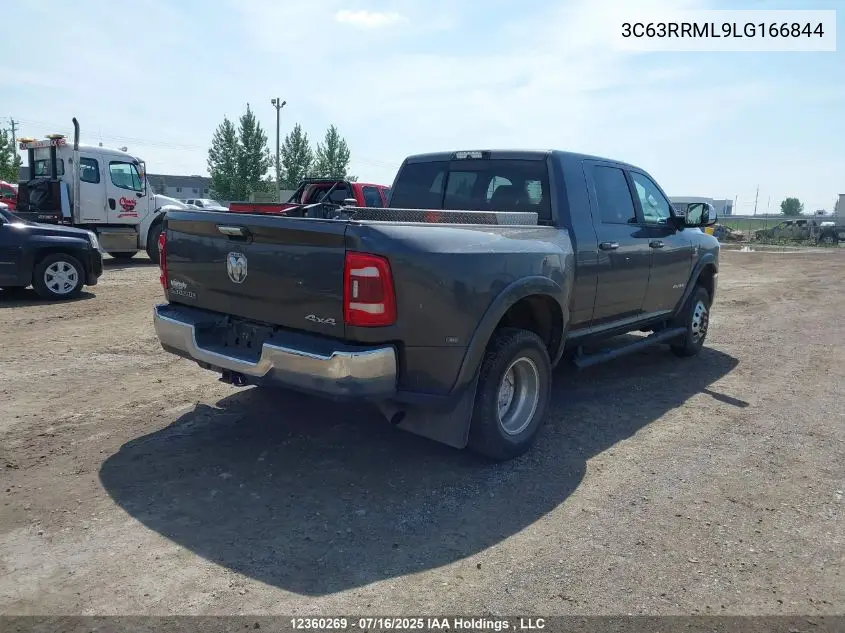 2020 Ram 3500 Laramie VIN: 3C63RRML9LG166844 Lot: 12360269