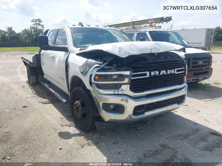 2020 Ram 3500 Chassis Tradesman/Slt/Laramie/Limited VIN: 3C7WRTCLXLG307654 Lot: 42772125