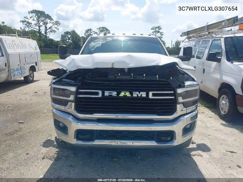 2020 Ram 3500 Chassis Tradesman/Slt/Laramie/Limited VIN: 3C7WRTCLXLG307654 Lot: 42772125