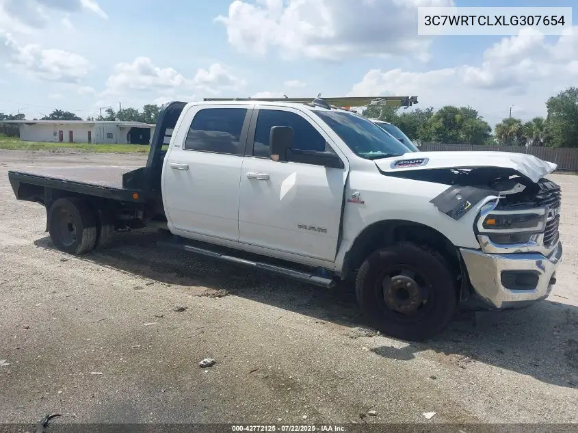 2020 Ram 3500 Chassis Tradesman/Slt/Laramie/Limited VIN: 3C7WRTCLXLG307654 Lot: 42772125