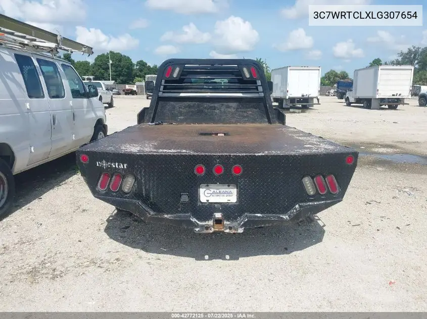 2020 Ram 3500 Chassis Tradesman/Slt/Laramie/Limited VIN: 3C7WRTCLXLG307654 Lot: 42772125