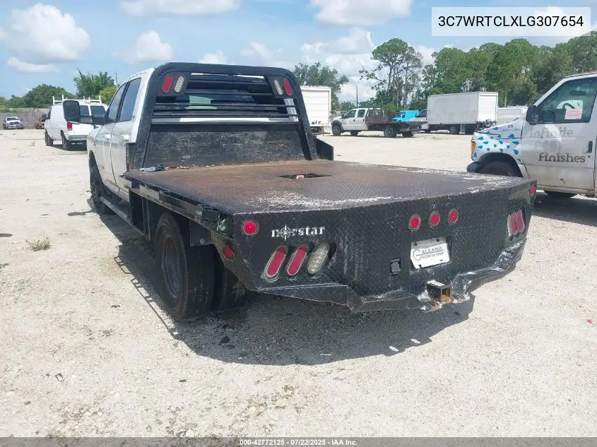 2020 Ram 3500 Chassis Tradesman/Slt/Laramie/Limited VIN: 3C7WRTCLXLG307654 Lot: 42772125