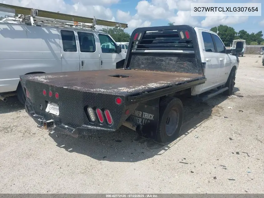 2020 Ram 3500 Chassis Tradesman/Slt/Laramie/Limited VIN: 3C7WRTCLXLG307654 Lot: 42772125