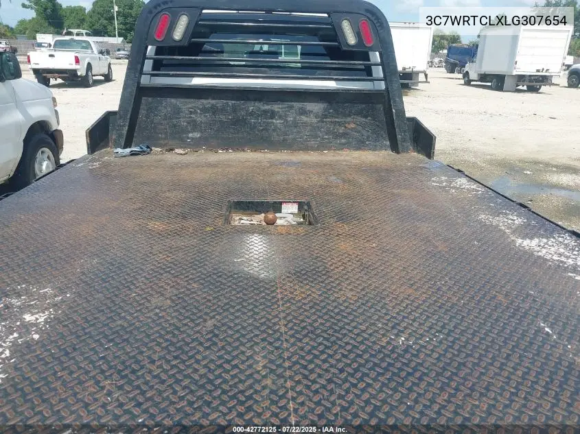 2020 Ram 3500 Chassis Tradesman/Slt/Laramie/Limited VIN: 3C7WRTCLXLG307654 Lot: 42772125