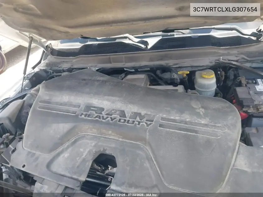 2020 Ram 3500 Chassis Tradesman/Slt/Laramie/Limited VIN: 3C7WRTCLXLG307654 Lot: 42772125