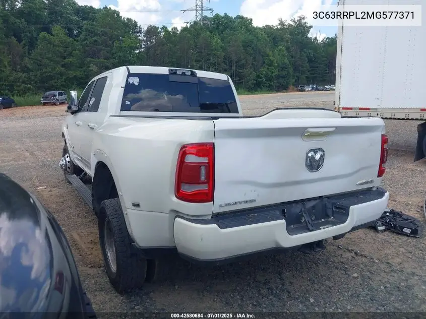 2021 Ram 3500 Limited 4X4 6'4 Box VIN: 3C63RRPL2MG577371 Lot: 42580684