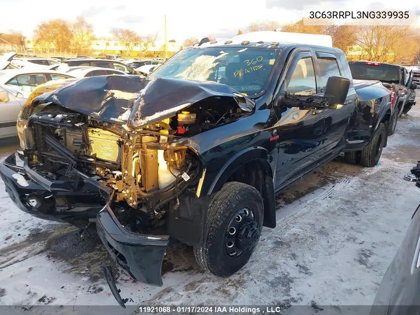2022 Ram 3500 Limited VIN: 3C63RRPL3NG339935 Lot: 11921068