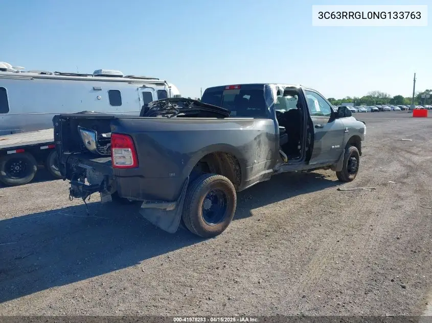 2022 Ram 3500 Tradesman 4X4 8' Box VIN: 3C63RRGL0NG133763 Lot: 41978283