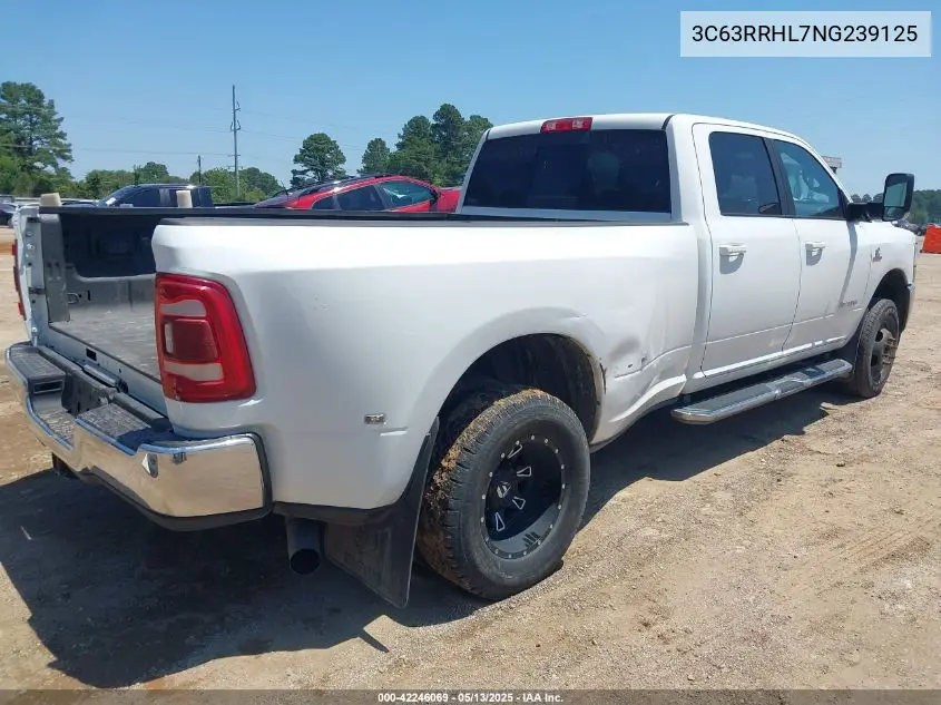 2022 Ram 3500 Lone Star 4X4 8' Box VIN: 3C63RRHL7NG239125 Lot: 42246069