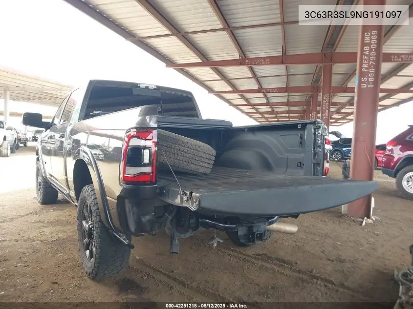 2022 Ram 3500 Limited 4X4 6'4 Box VIN: 3C63R3SL9NG191097 Lot: 42251218