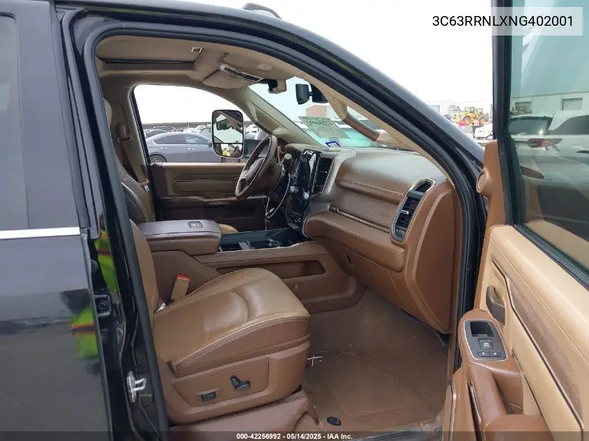 2022 Ram 3500 Limited Longhorn 4X4 6'4 Box VIN: 3C63RRNLXNG402001 Lot: 42256992