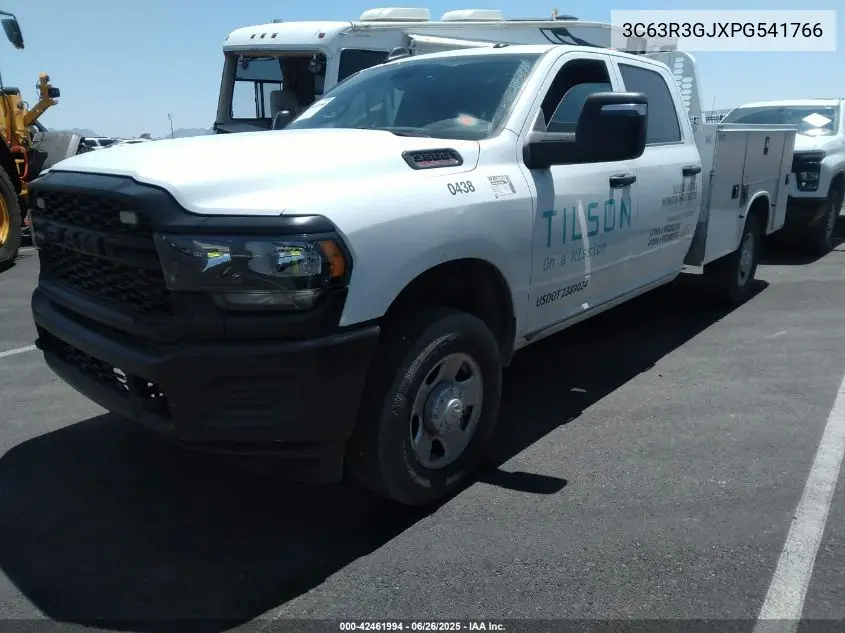 2023 Ram 3500 Tradesman 4X4 8' Box VIN: 3C63R3GJXPG541766 Lot: 42461994