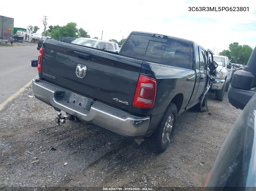 2023 Ram 3500 Laramie 4X4 6'4 Box VIN: 3C63R3ML5PG623801 Lot: 42547708