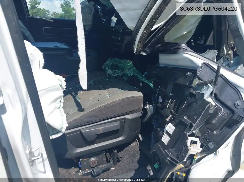 2023 Ram 3500 Big Horn 4X4 6'4 Box VIN: 3C63R3DL0PG604220 Lot: 42600951