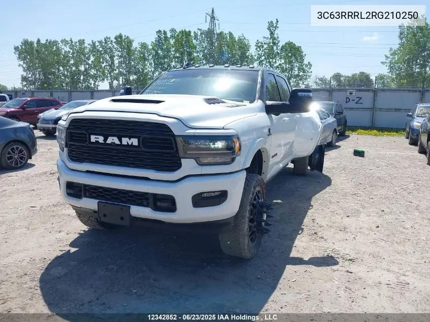 2024 Ram 3500 Limited VIN: 3C63RRRL2RG210250 Lot: 12342852
