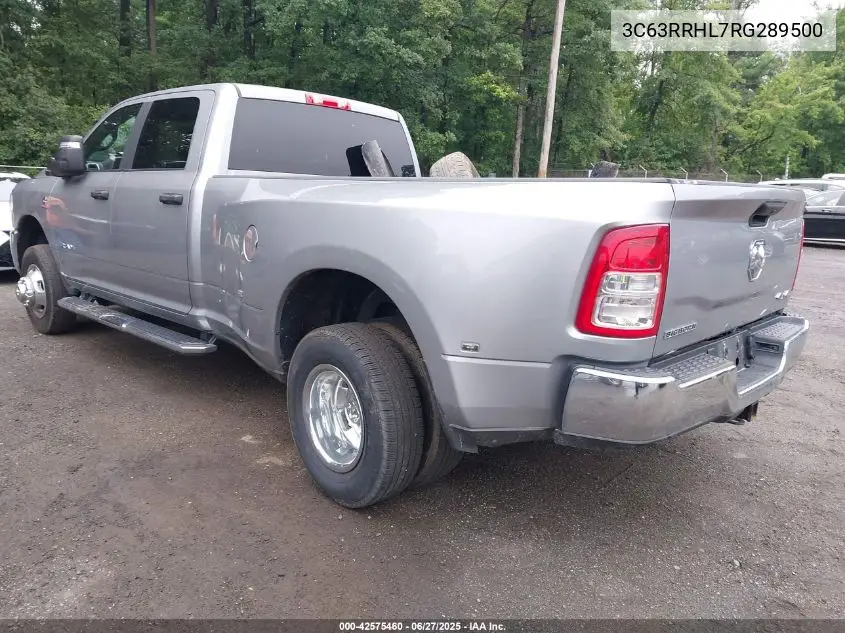 2024 Ram 3500 Big Horn 4X4 8' Box VIN: 3C63RRHL7RG289500 Lot: 42575460