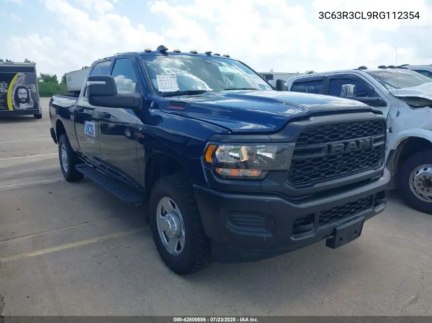 2024 Ram 3500 Tradesman 4X4 6'4 Box VIN: 3C63R3CL9RG112354 Lot: 42800586