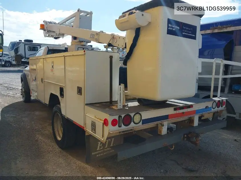 2013 Ram 4500 Chassis Tradesman/Slt VIN: 3C7WRKBL1DG539959 Lot: 42496596