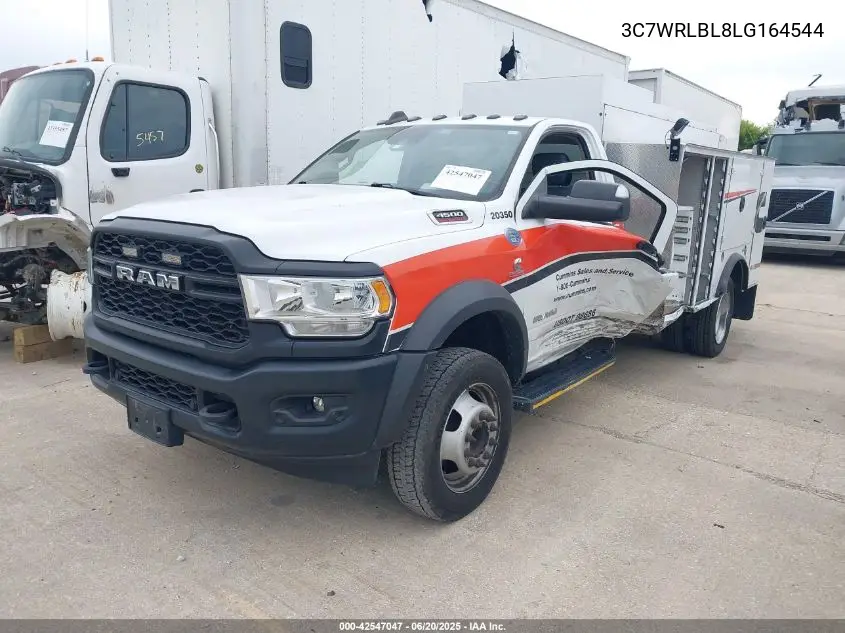 2020 Ram 4500 Chassis Tradesman/Slt VIN: 3C7WRLBL8LG164544 Lot: 42547047