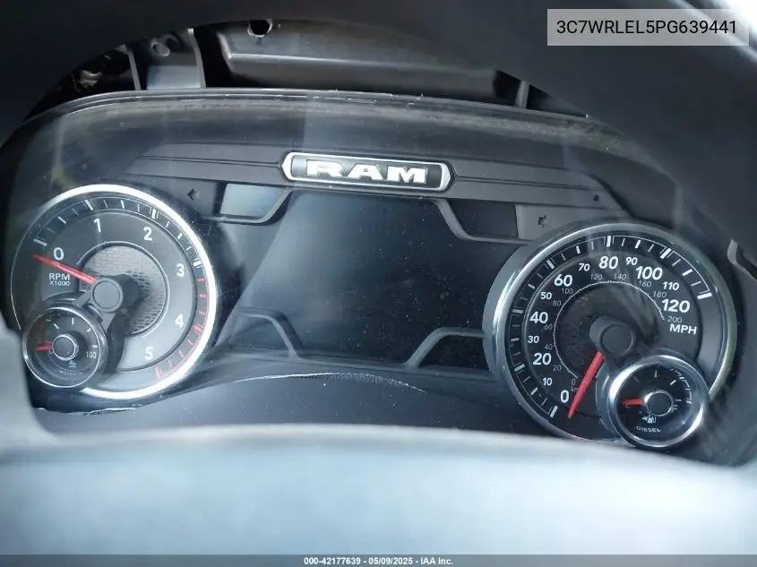 2023 Ram 4500 Chassis Tradesman/Slt/Laramie/Limited VIN: 3C7WRLEL5PG639441 Lot: 42177639