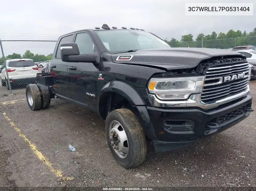 2023 Ram 4500 Chassis Tradesman/Slt/Laramie/Limited VIN: 3C7WRLEL7PG531404 Lot: 42300462