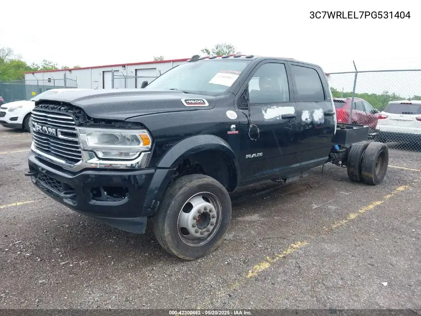 2023 Ram 4500 Chassis Tradesman/Slt/Laramie/Limited VIN: 3C7WRLEL7PG531404 Lot: 42300462