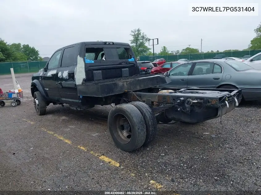 2023 Ram 4500 Chassis Tradesman/Slt/Laramie/Limited VIN: 3C7WRLEL7PG531404 Lot: 42300462