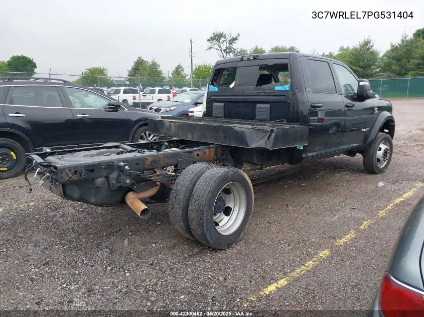 2023 Ram 4500 Chassis Tradesman/Slt/Laramie/Limited VIN: 3C7WRLEL7PG531404 Lot: 42300462