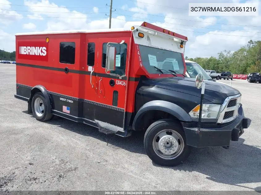 2013 Ram 5500 Chassis Tradesman/Slt VIN: 3C7WRMAL3DG561216 Lot: 42106188