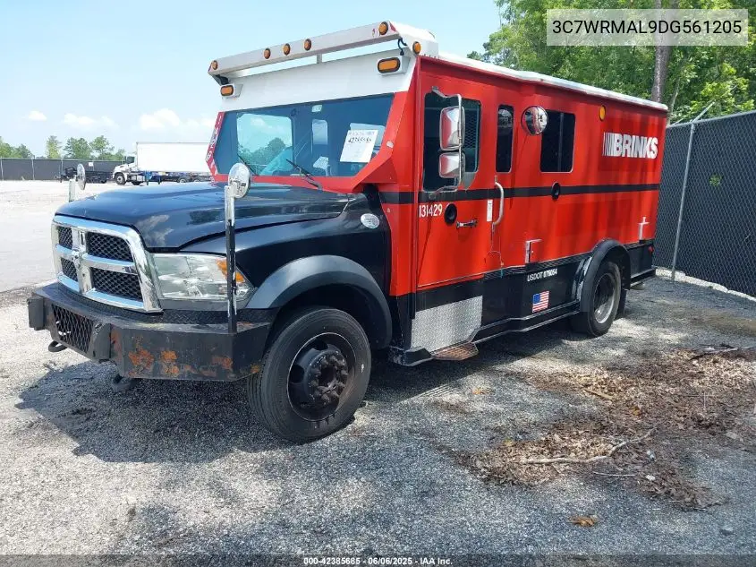 2013 Ram 5500 Chassis Tradesman/Slt VIN: 3C7WRMAL9DG561205 Lot: 42385685