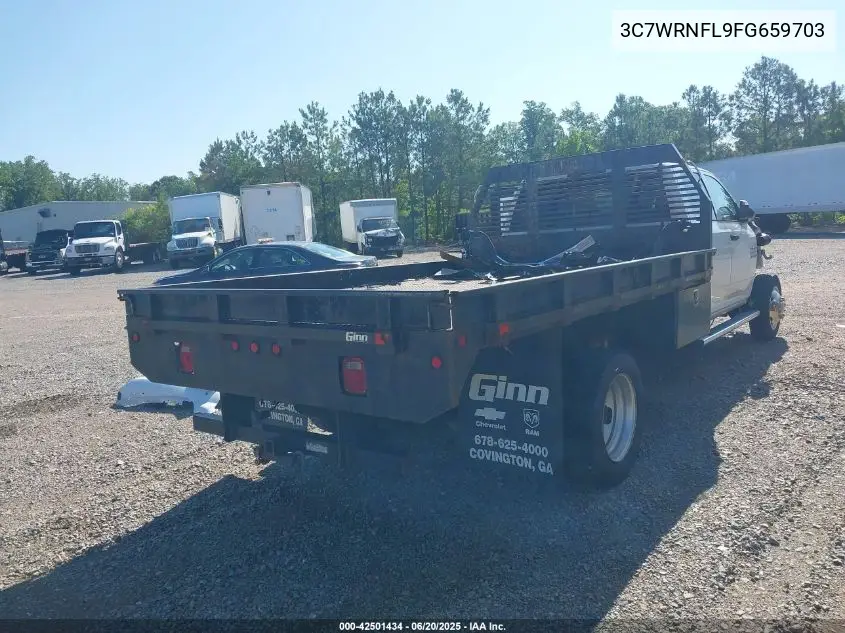 2015 Ram 5500 Chassis Tradesman/Slt/Laramie VIN: 3C7WRNFL9FG659703 Lot: 42501434