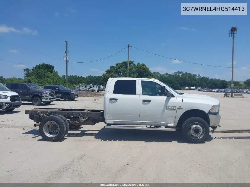 2017 Ram 5500 Chassis Tradesman/Slt/Laramie VIN: 3C7WRNEL4HG514413 Lot: 42084406