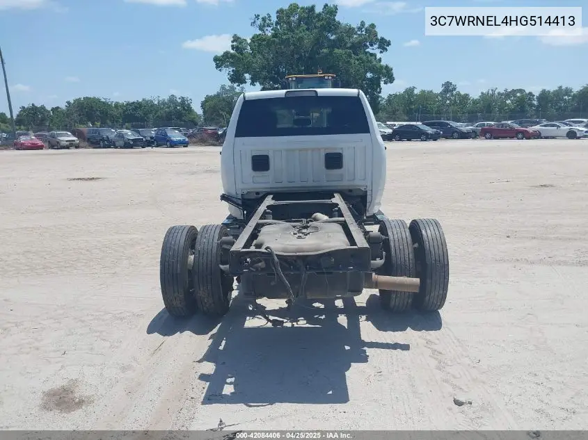 2017 Ram 5500 Chassis Tradesman/Slt/Laramie VIN: 3C7WRNEL4HG514413 Lot: 42084406