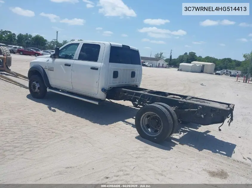 2017 Ram 5500 Chassis Tradesman/Slt/Laramie VIN: 3C7WRNEL4HG514413 Lot: 42084406