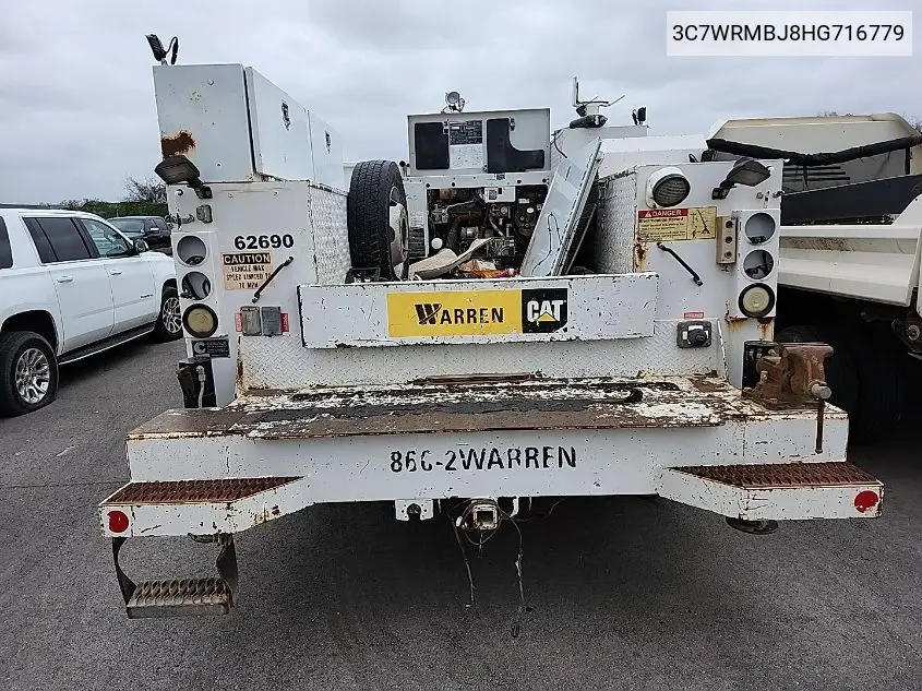 2017 Ram 5500 Chassis Tradesman/Slt VIN: 3C7WRMBJ8HG716779 Lot: 42255405