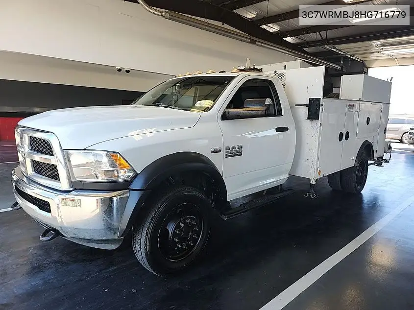 2017 Ram 5500 Chassis Tradesman/Slt VIN: 3C7WRMBJ8HG716779 Lot: 42255405
