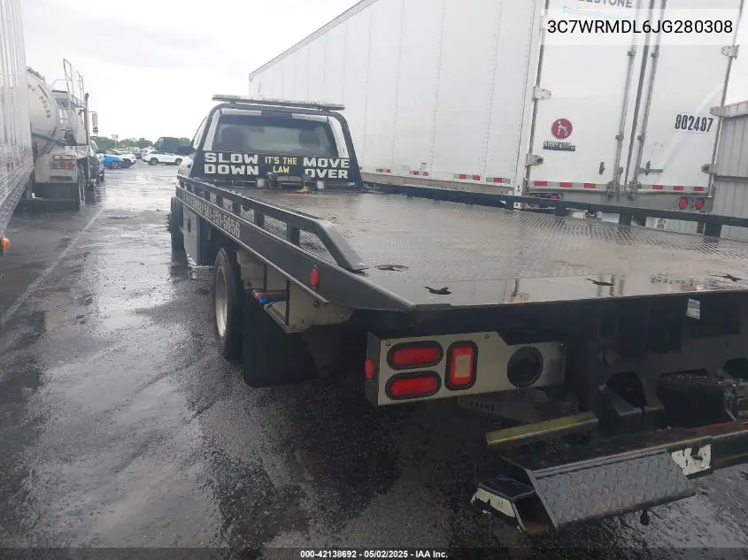 2018 Ram 5500 Chassis Tradesman/Slt VIN: 3C7WRMDL6JG280308 Lot: 42138692