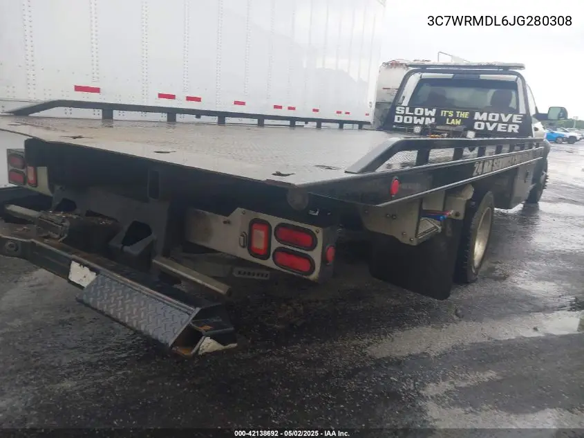2018 Ram 5500 Chassis Tradesman/Slt VIN: 3C7WRMDL6JG280308 Lot: 42138692