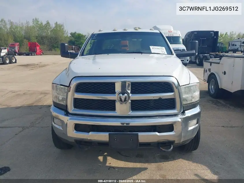 2018 Ram 5500 Chassis Tradesman/Slt/Laramie VIN: 3C7WRNFL1JG269512 Lot: 42155112