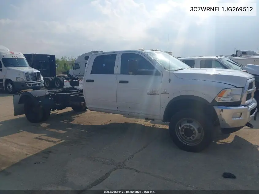 2018 Ram 5500 Chassis Tradesman/Slt/Laramie VIN: 3C7WRNFL1JG269512 Lot: 42155112