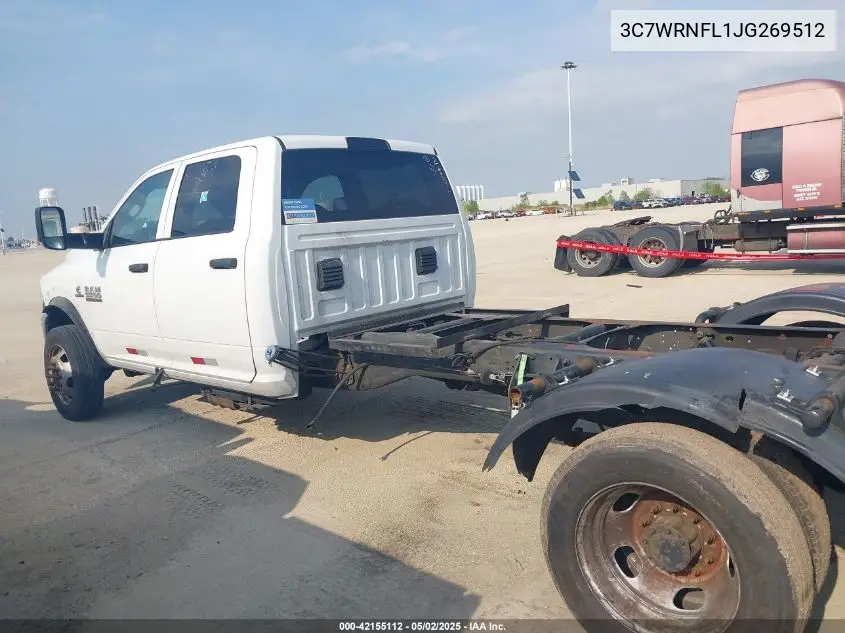 2018 Ram 5500 Chassis Tradesman/Slt/Laramie VIN: 3C7WRNFL1JG269512 Lot: 42155112