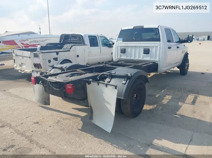 2018 Ram 5500 Chassis Tradesman/Slt/Laramie VIN: 3C7WRNFL1JG269512 Lot: 42155112
