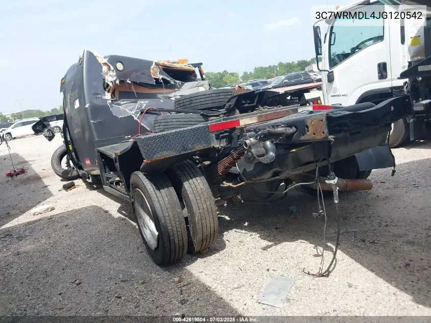 2018 Ram 5500 Chassis Tradesman/Slt VIN: 3C7WRMDL4JG120542 Lot: 42619504