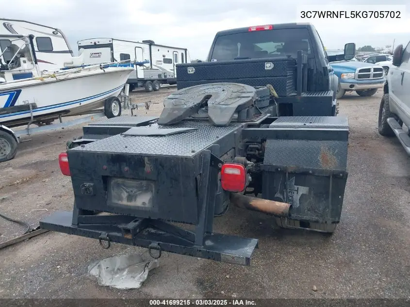 2019 Ram 5500 Chassis Tradesman/Slt/Laramie/Limited VIN: 3C7WRNFL5KG705702 Lot: 41699215